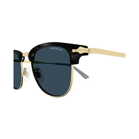 New MONT BLANC Grey Square MB0364S 003 Sunglasses Women - Picture 3 of 4